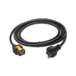 Power Cord, Locking C19 to Australia Plug/ 3.0m