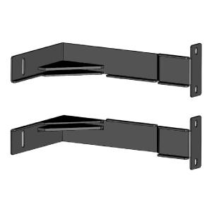 EASY BRKT Post BTM 5-6FT Inside,one pair