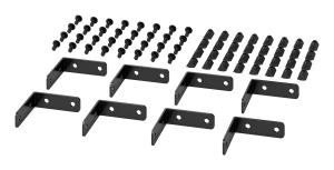 NetShelter Aisle Containment, Interior Connector, Set of 8, Black