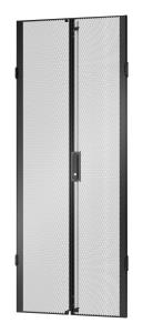 NETSHELTER SX GEN2 42U 750MM WIDE PERFORATED SPLIT DOORS BLAC