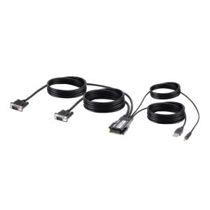 Modular Vga W/audio Dual Head Host Cable 1.8m