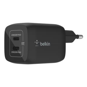 Wall Charger 2xUSB-c 65w Pd 3.0 Pps Black