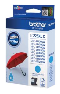 Ink Cartridge - Lc225xlc - High Capacity - 1200 Pages - Cyan