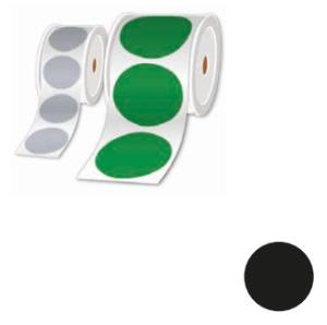 Rolls Of Pre-cut Labels Black 100mm - Per Roll Of 250 Labels