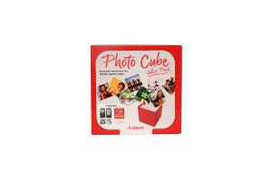 Pg-540/cl-541 Photo Cube Value Pack 5x5 Phot Paper(pp-201 40sheets) + Black Colour Cartridges