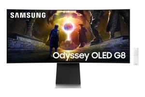 Curved Desktop Monitor- S34dg850su - 34in - 3440x1440 - Odyssey Oled