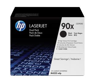 Toner Cartridge - No 90X - 24k Pages - Black - Dual Pack