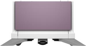 Color LaserJet Aurora Purple 2100 sheet High Capacity Paper Tray/Stand