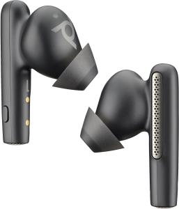 Voyager Free 60 Uc Bluetooth Wireless Earbuds - Basic Charge Case - Teams - USB-a - Black