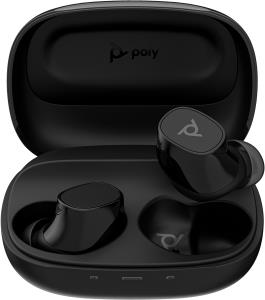 Poly Voyager Free 20 Grey Earbuds + Basic Charge Case