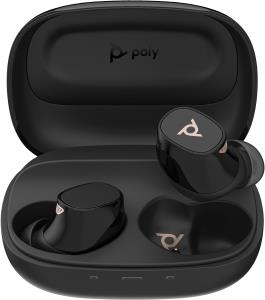 Poly Voyager Free 20 Black Earbuds +Basic Charge Case