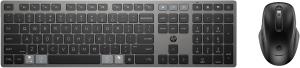 Multi-Device Rechargeable Wireless Keyboard and Mouse Combo 720 - Azerty Belgian
