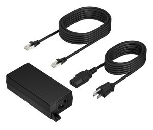 POLY PoE++ 65W 2.5G Adapter With 3.66m CAT6A Cable And Power Cord - EU