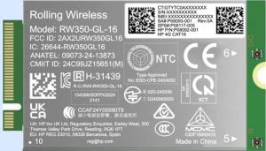 4G LTE-Advanced Pro Cat16 WWAN