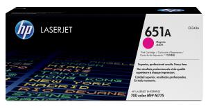 Toner Cartridge - No 651A - 16k Pages - Magenta