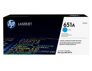 Toner Cartridge - No 651A - 16k Pages - Cyan