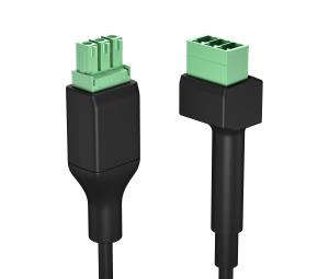 Poly Studio A2 Black Cable Extender for Table Mic Male to Female Phoenix Connector 8m