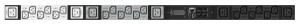 HPE G2 Metered Vertical Half-Height - Power distribution unit (rack-mountable) - AC 208 V - 17300 VA