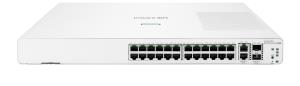 Aruba Instant On 1960 24G 2XGT 2SFP+ Switch, 24 RJ-45 10/100/1000 ports, 2 SFP+ 10GbE ports, 2 10GBASE-T ports