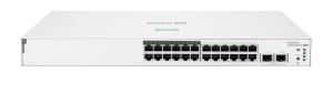 Aruba Instant On 1830 24G 12p Class4 PoE 2SFP 195W Switch, 24 RJ-45 10/100/1000 Class 4 PoE ports