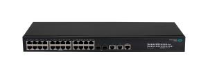 FlexNetwork 5140 24G 2SFP+ 2XGT EI Switch, (24) RJ-45 autosensing 10/100/1000 ports
