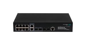 FlexNetwork 5140 8G 2SFP 2GT Combo EI Switch, (8) RJ-45 autosensing 10/100/1000 ports, (2) SFP fixed 1000/10000 SFP ports