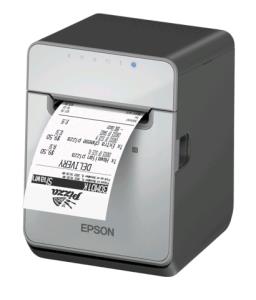 Tm-l100 (103a0) - Label Printer - Thermal - 80mm - USB / Ethernet And Charge Linerfree Black
