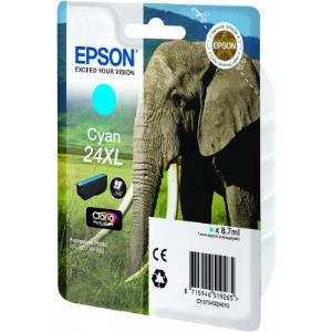 Ink Cartridge - 24xl Elephant - 8.7ml - Cyan