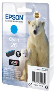 Ink Cartridge - 26 Polar Bear - 4.5ml - Cyan Sec
