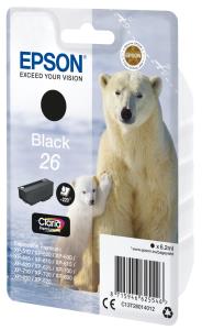 Ink Cartridge - 26 Polar Bear - 6.2ml - Black Sec