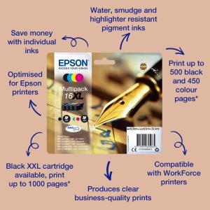 Ink Cartridge - 16 Durabrite - 3.1ml - Magenta Rf/am Tags