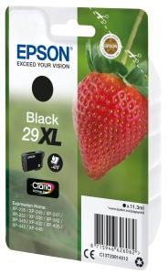 Ink Cartridge - 29xl Strawberry - 6.4ml - Black