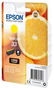 Ink Cartridge - 33 Oranges - 4.5ml - Yellow Sec