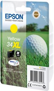 Ink Cartridge - 34xl - Golf Ball - 10.8ml - High Capacity - Yellow