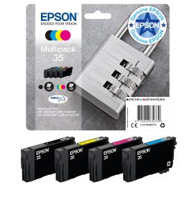 Ink Cartridge - 35 Padlock - Multipack - C/m/y/k