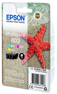 Ink Cartridge - 603 - 2.4ml - Cyan / Magenta / Yellow