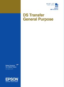 Ds Transfer General Purpose A4 Sheets