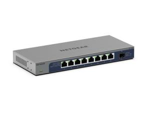 Unmanaged Switch GbE GS108X 8-Port - 1 Dedicated 10G SFP+ Port