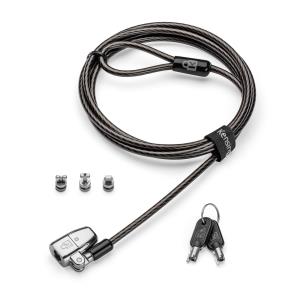 ClickSafe 2.0 3-in-1 Keyed Laptop Lock - Like Keyed