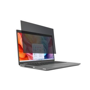 High Clarity - Notebook Privacy Filter - 2-way - Adhesive Hinge Tabs - 15.6in