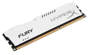 4GB Module Hyperx Fury White DDR3 1866MHz Non-ECC Cl10 1.5v Unbuffered