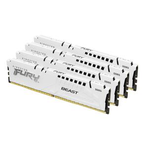 64GB Ddr5 6000mt/s Cl40 DIMM (kit Of 4) Fury Beast White Xmp