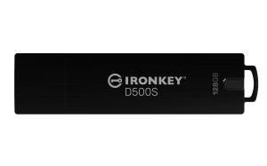 Ironkey D500s - 128GB USB Stick - USB 3.2 - FIPS 140-3 Level 3 (pending) - Aes 256-bit Encrypted