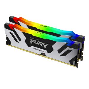 48GB Ddr5 8000mt/s Cl38 DIMM Kit Of 2 Fury Renegade RGB Silver