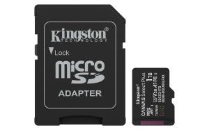 Micro Sdxc Card - Canvas Select Plus - 1TB - Uhs-i U1/u3 Video Class 10/30 A1 With Adapter