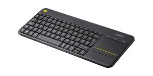 Wireless Touch Keyboard K400 Plus - Black - Qwerty It