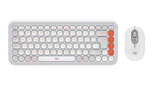 Pop Icon Combo Off White & Orange Qwerty Us Int