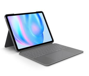 Combo Touch For iPad Air 13-in M2 - Oxford Grey - Qwertz Deutsch