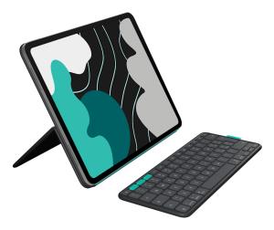 Flip Folio Graphite - iPad Pro 13-in (M4) iPad Air 13-in (M2 & M3) Qwerty UK