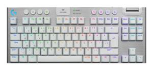 G915 X Lightspeed TKL Wireless Low Profile Gaming Keyboard White - Tactile - Qwerty US/int'l